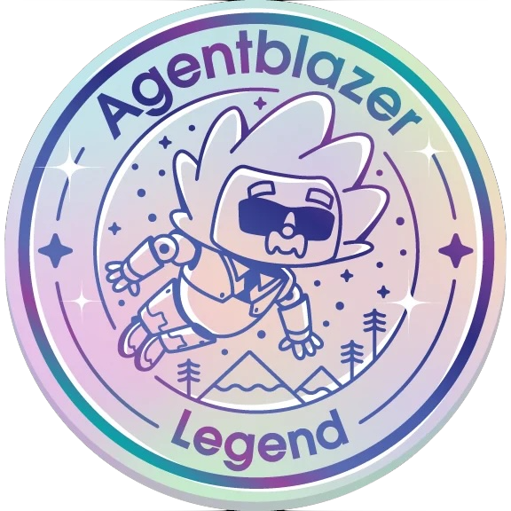 Agentblazer Legend 2026 badge