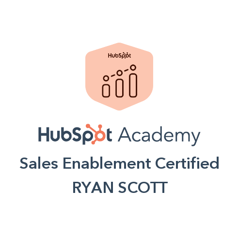 Sales Enablement Certification badge