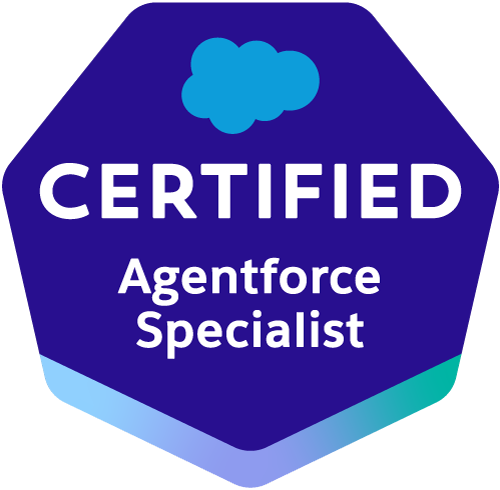 Salesforce Certified Agentforce Specialist badge